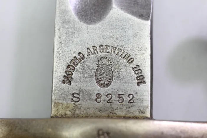 Infanterie Seitengewehr 1891 argentinisch Hersteller WKC Solingen