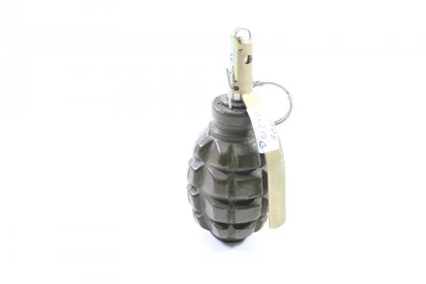 Hand grenade demonstration model, table decoration