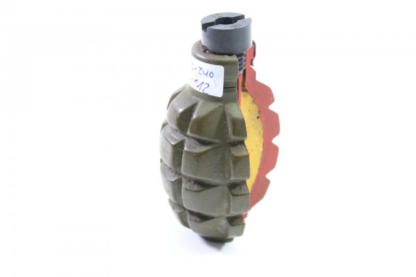 Fragment hand grenade demonstration model, table decoration