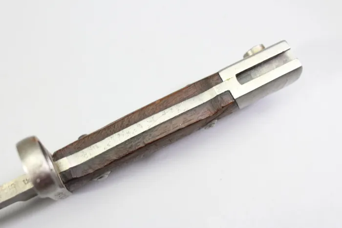 Preußen Seitengewehr Modell 71/84 Kaiserreich mit Truppenstempel Hersteller WKC