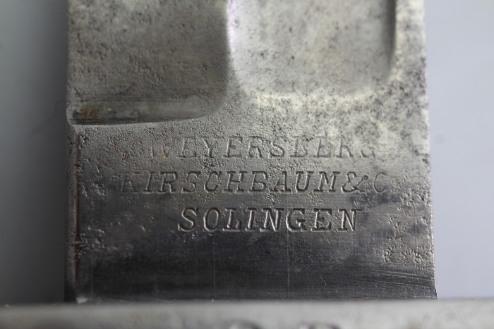 Prussian Model 71/84 Bayonet (Imperial Era) with Unit Markings – 1889 Arsenal Issue – Maker: WKC