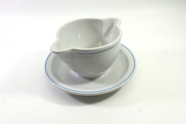 Porcelain gravy boat "Beauty of Work"