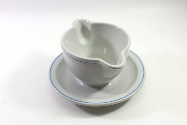 Porcelain gravy boat "Beauty of Work"