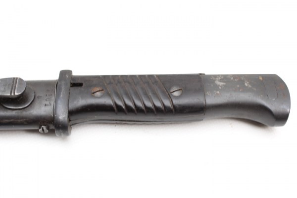 Ww2 German original Wehrmacht bayonet K98 + scabbard, manufacturer Carl Eickhorn S / 172 1937