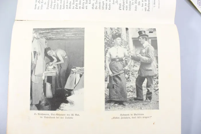 Originaler Nachlass des Soldaten Theodor Wellmann aus dem 1. & 2. Weltkrieg, Tapferkeitsmedaille als Musketier bei Liuilly Marne 02.09.1918 mit Gravur, Urkunde, Wehrpass