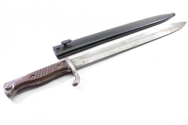 World War I Prussian bayonet model 98/05 with manufacturer and acceptance