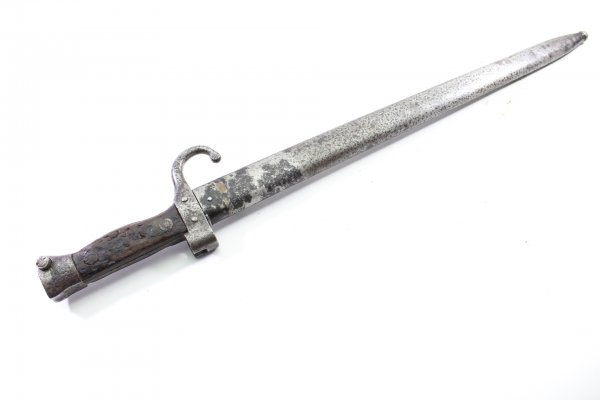 Swiss bayonet manufacturer Mannlicher Bayonet numbered.