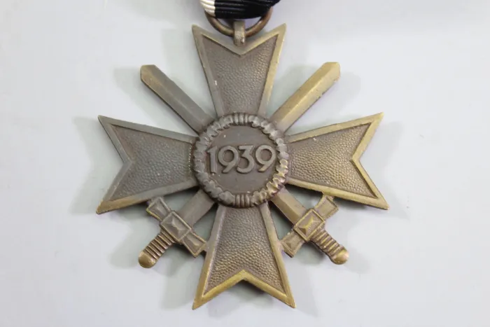 2x War Merit Cross with Ribbon