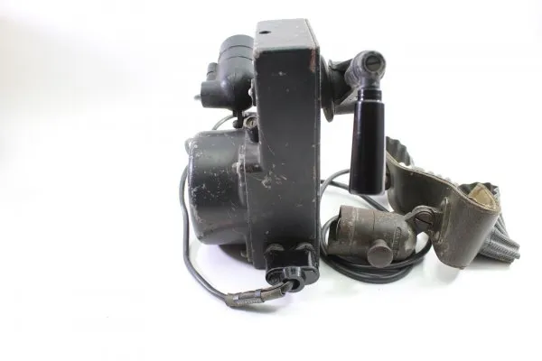 ww2 German Wehrmacht Luftwaffe DETONATOR, power generator, with crank and 2 lamps, generator det N 11279 from 1942