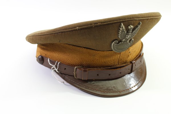 Peaked cap of the Polish Army, original piece size 55