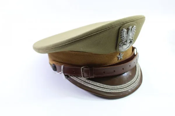 Peaked cap officer of the Polish Army, original piece size 54