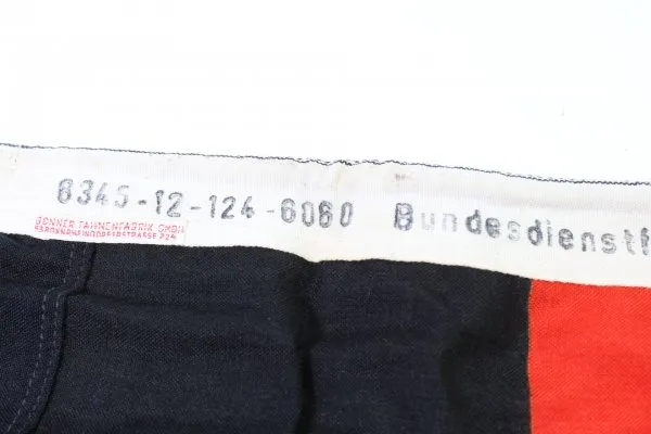 Original German service flag from the Sonner flag factory from 1968