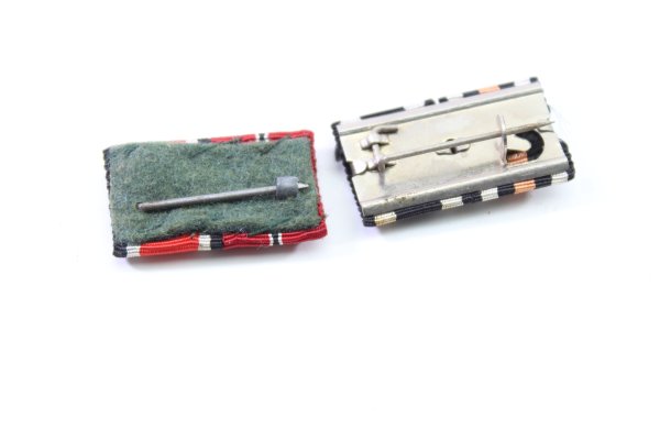 2 field clasps / ribbon clasps