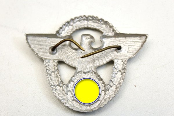 Wehrmacht police cap eagle for the peaked cap 2nd form