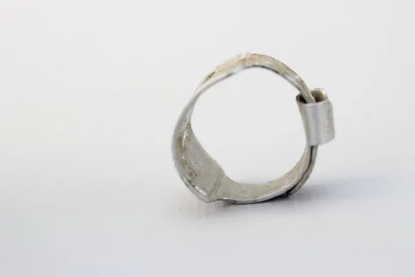 Bearing ring stamped from aluminum digits self-made bearing ring with digits and number, size flexibly adjustable.