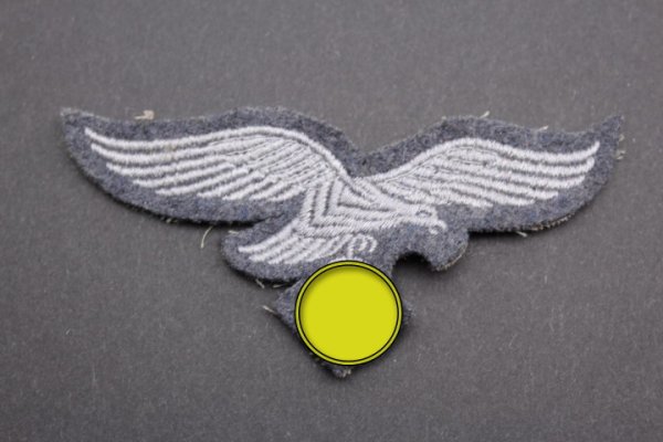 Fabric breast eagle of the Luftwaffe. Good condition.