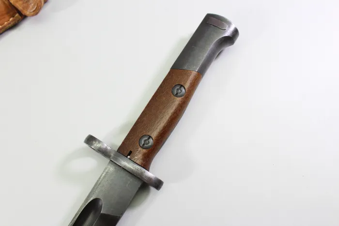 Langes Bajonett FN Mauser 98/24 Belgien mit Koppelschuh