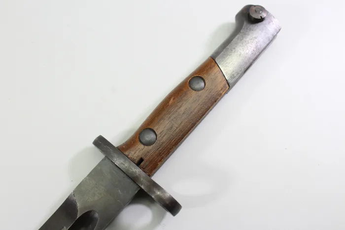 Langes Bajonett FN Mauser 98/24 Belgien mit Koppelschuh