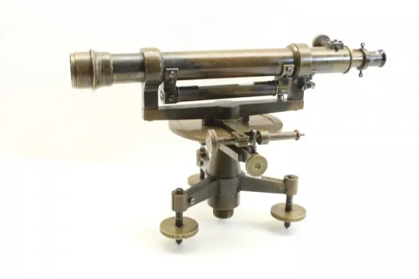 ww2 Wehrmacht pioneers, dragonfly leveling device Ed. Sprenger 2934, leveling instrument with 360 ° horizontal circle