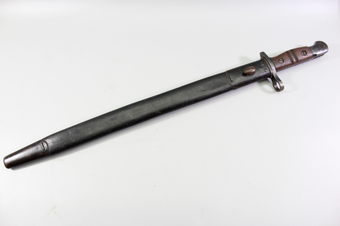 US Bajonett 1. Weltkrieg Remington 1917, Lederscheide 2 Variante