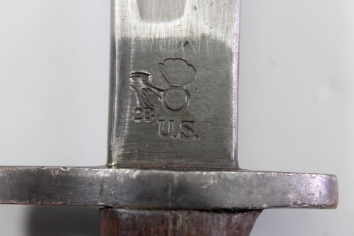 US Bajonett 1. Weltkrieg Remington 1917, Lederscheide 2 Variante