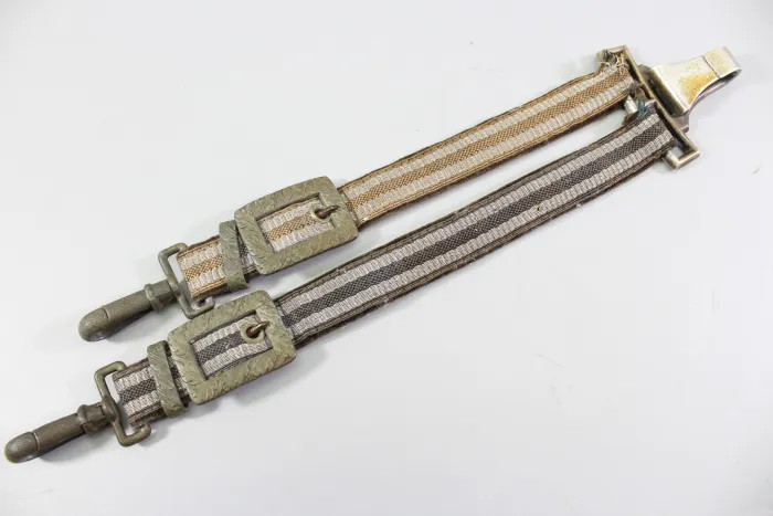Top Luftwaffen Offiziersdolch mit orangem Griff, Hersteller SMF, Solingen Dolch - Luftwaffe, Abnahmestempel, Gehänge