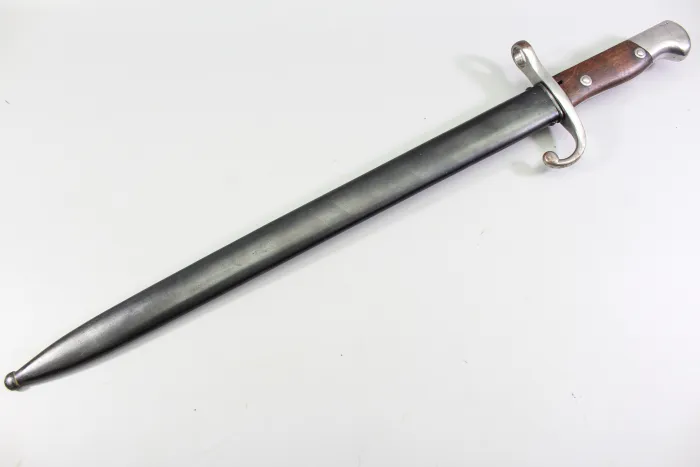 Argentine M1909 bayonet for the Mauser infantry rifle, by Weyersberg Kirschbaum