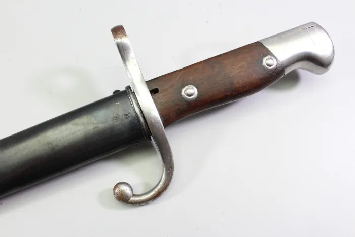 Argentine M1909 bayonet for the Mauser infantry rifle, by Weyersberg Kirschbaum