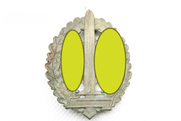 SA sports badge, military badge in gold 1935-39 collector's item