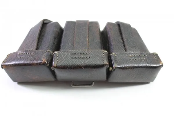 3 cartridge pouch for loading strips manufacturer L.L.G 1939 for K98