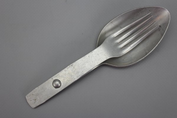 Ww2 Wehrmacht Essbesteck "Göffel“ aus Alu