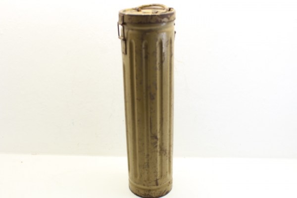 Ww2 Wehrmacht DAK German Africa Corps Transport container for smoke grenade 10 cm, N.b.W. 40 m.H.