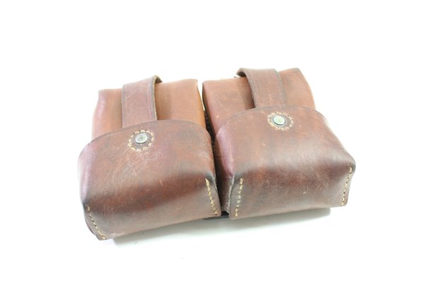 Patronentasche braun, wohl für mannlicher Karabiner