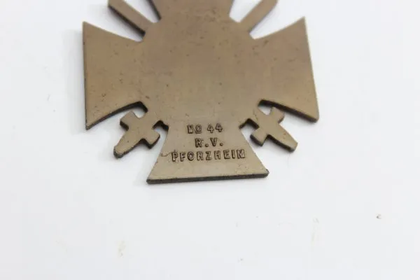 Verwundetenabzeichen VWA Schwarz u. Kriegsverdienstkreuz KVK