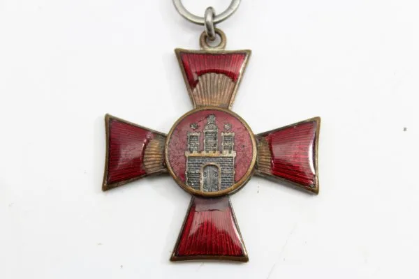 Hamburg Hanseatenkreuz 1914 an Zipfel