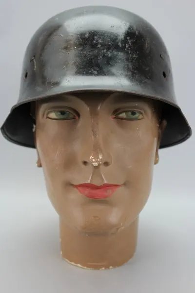 ww2 Old German fire brigade helmet, steel helmet fire brigade