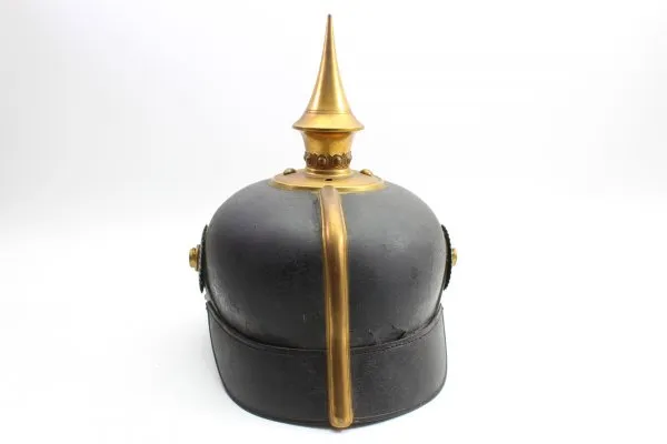 Pickelhaube für Mannschaften im 1. Hannoverschen Infanterie-Regiment Nr. 77  