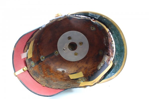 Spiked helmet for men in the 1st Hanoverian Infantry Regiment No. 77