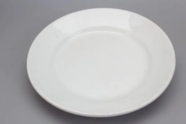 Early porcelain plate Reichswehr FELDA RHÖN Stadtlengsfeld 1936