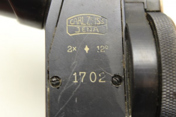 Torpedo rifle scope Carl Zeiss Jena 2 x 12 ° No. 1702