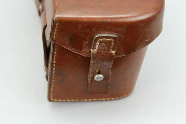 Ledertasche, Sanitätstasche für das Koppel, Wehrmacht / Heer