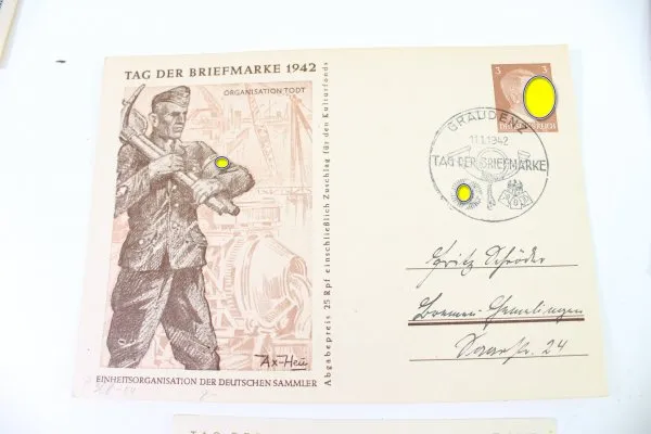 Konvolut Postkarten  27 Stk Tag der Briefmarke 1941