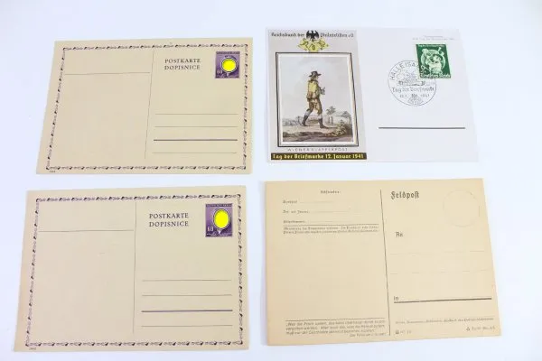 Konvolut Postkarten  27 Stk Tag der Briefmarke 1941