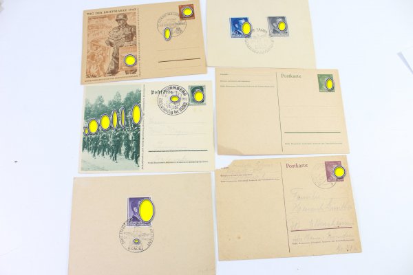 Postcard set of 27 Stamp Day postcards