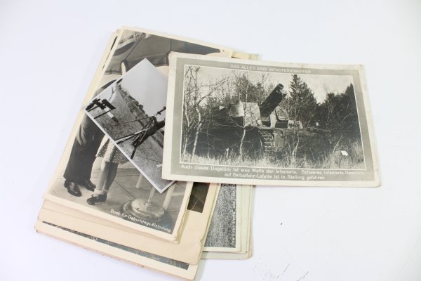 WWII collection of 13 postcards, e.g., NSDAP Day in the General Government 1941