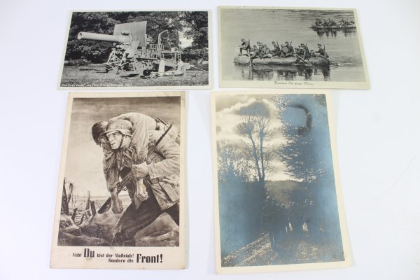 WWII collection of 13 postcards, e.g., NSDAP Day in the General Government 1941