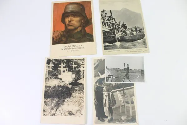 Ww2 Konvolut 13 Postkarten z.b. Tag der NSDAP im Generalgouvernement 1941