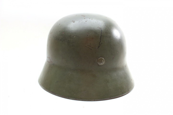 Ww2 German Wehrmacht Helm, Stahlhelm M 35, Zustand 1-, Trägername: Stüve, I.R 65