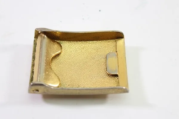 German Navy - belt buckle "Hamburg", 33mm., gold-plated, good condition.
