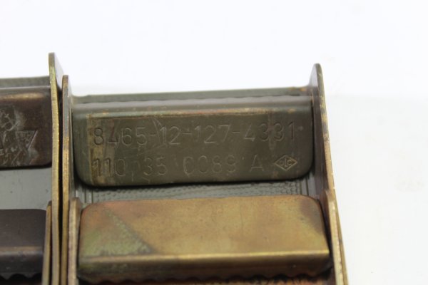 Bundeswehr Schloss mit Hakenfang zum Feldkoppel 4 Stück